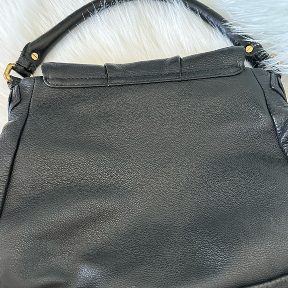 MARC by Marc Jacobs Pebbled Leather Top Handle Lil Ukita Satchel Bag - Picture 8 of 14